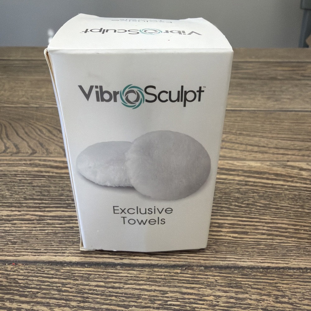 Vibrosculpt Beauty Towel Kit 2 Pack For Sculpting Tightening & Smoothing